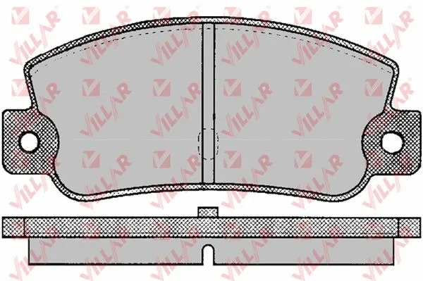 Kit de plaquettes de frein, frein à disque VILLAR 626.0095
