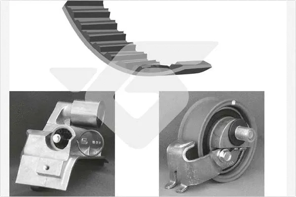 Kit de courroie crantée HUTCHINSON KH 166