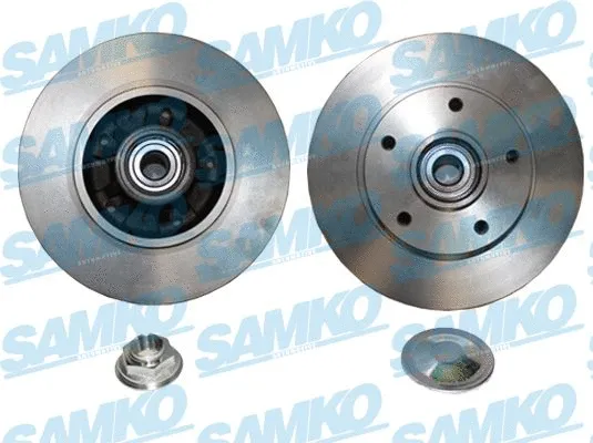 Disque de frein SAMKO R1078PCA