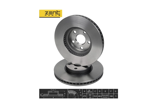 Disque de frein ZentParts Z06213