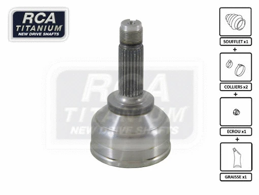 Jeu de joints, arbre de transmission RCA FRANCE HO03