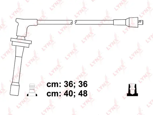 Kit de câbles d'allumage LYNXAUTO SPC8103