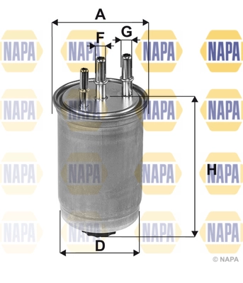 Filtre à carburant NAPA NFF2229