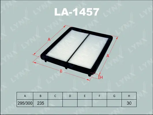 Filtre à air LYNXAUTO LA-1457