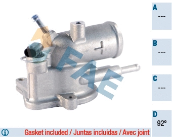 Thermostat, liquide de refroidissement FAE 5350192