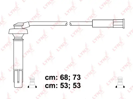 Kit de câbles d'allumage LYNXAUTO SPC7112