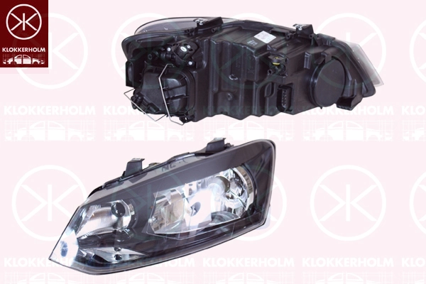 Projecteur principal KLOKKERHOLM 95070151