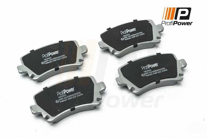 Kit de plaquettes de frein, frein à disque ProfiPower 1B2003