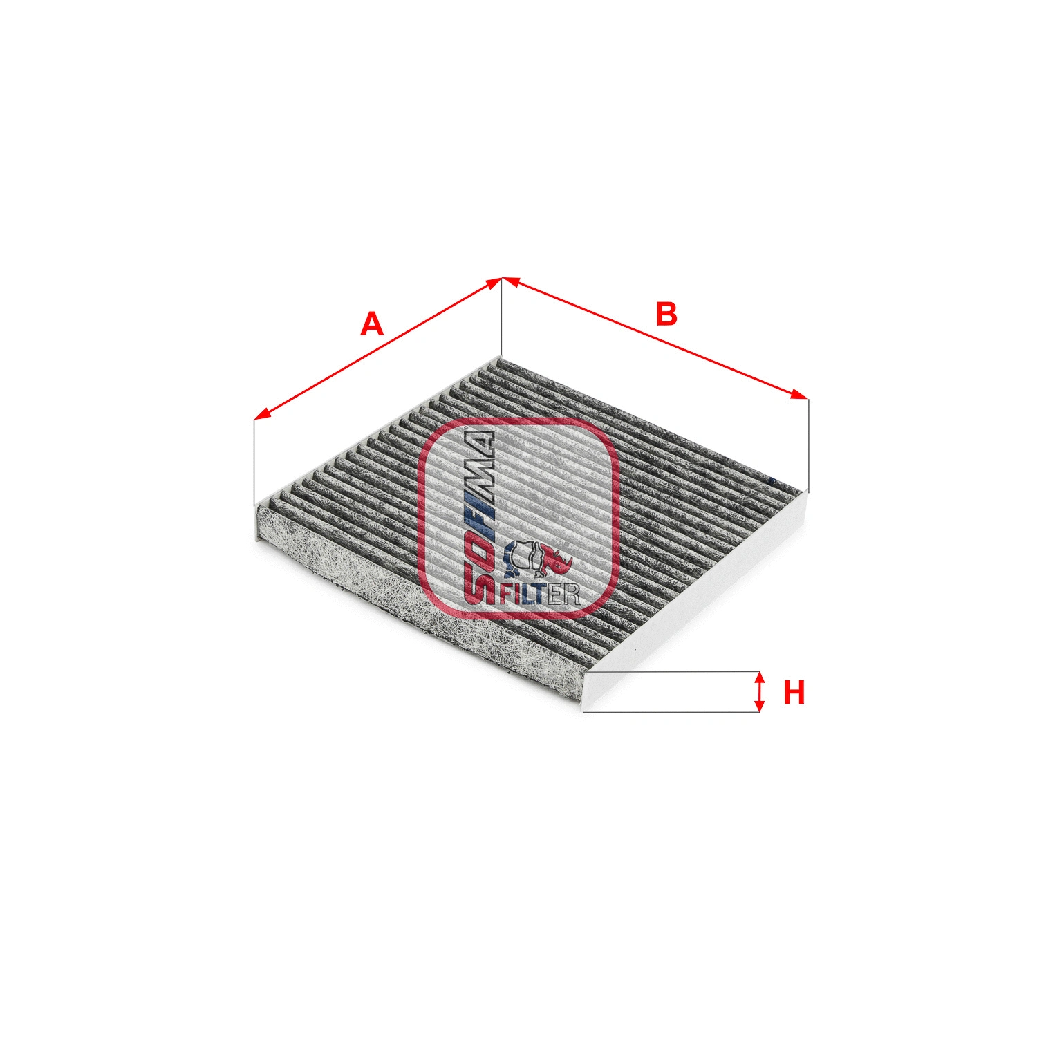 Filtre, air de l'habitacle SOFIMA S 4286 CA