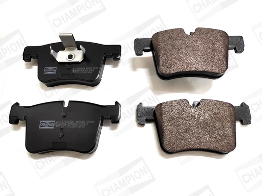 Kit de plaquettes de frein, frein à disque CHAMPION 573432CH