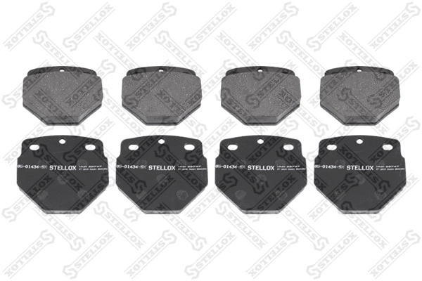 Kit de plaquettes de frein, frein à disque STELLOX 85-01434-SX