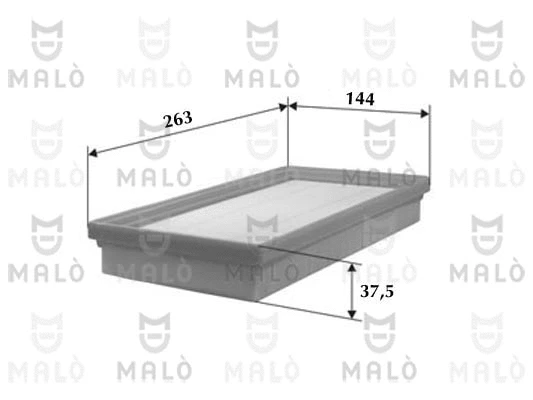 Filtre à air AKRON-MALÒ 1500337