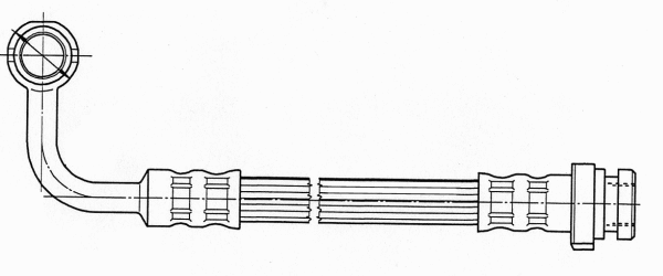 Flexible de frein CEF 512163