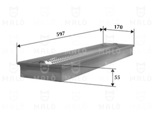 Filtre à air AKRON-MALÒ 1500380