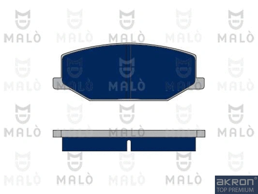 Kit de plaquettes de frein, frein à disque AKRON-MALÒ 1050319