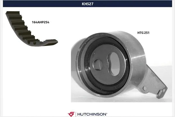 Kit de courroie crantée HUTCHINSON KH 527
