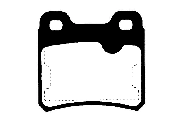 Kit de plaquettes de frein, frein à disque Technika 02044