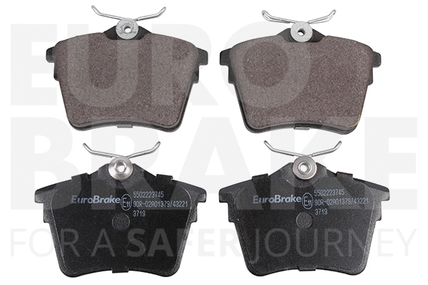 Kit de plaquettes de frein, frein à disque EUROBRAKE 5502223745