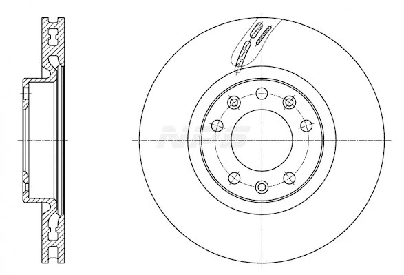 Disque de frein NPS P330A06