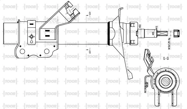 Amortisseur TOOR SG15590