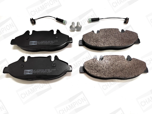 Kit de plaquettes de frein, frein à disque CHAMPION 573221CH