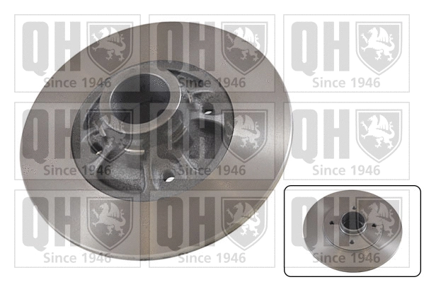 Disque de frein QUINTON HAZELL BDC4402