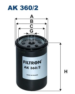 Filtre à air FILTRON AK 360/2