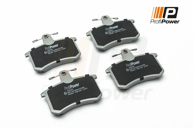 Kit de plaquettes de frein, frein à disque ProfiPower 1B2020