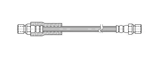 Flexible de frein Technika 49157