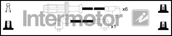 Kit de câbles d'allumage INTERMOTOR 73595