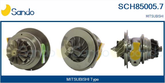 Groupe carter, turbocompresseur SANDO SCH85005.7