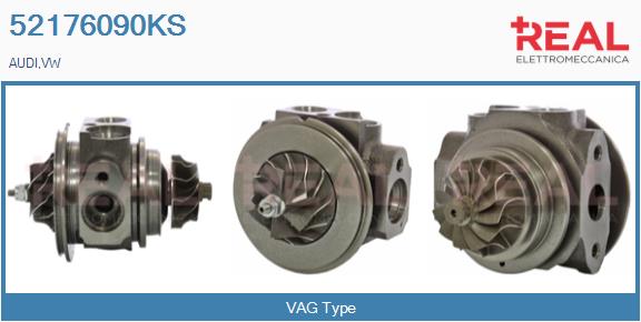 Groupe carter, turbocompresseur REAL 52176090KS