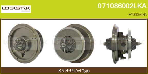 Groupe carter, turbocompresseur LGK 071086002LKA