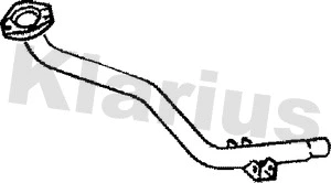 Tuyau d'échappement KLARIUS 130181