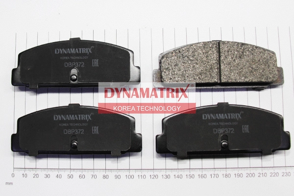 Kit de plaquettes de frein, frein à disque DYNAMATRIX DBP372
