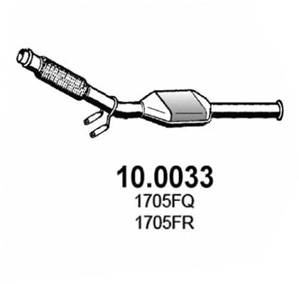 Catalyseur ASSO 10.0033