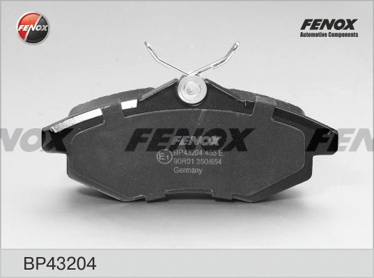 Kit de plaquettes de frein, frein à disque FENOX BP43204