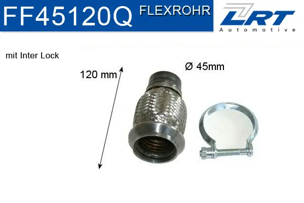 Tube de réparation, catalyseur LRT FF45120Q