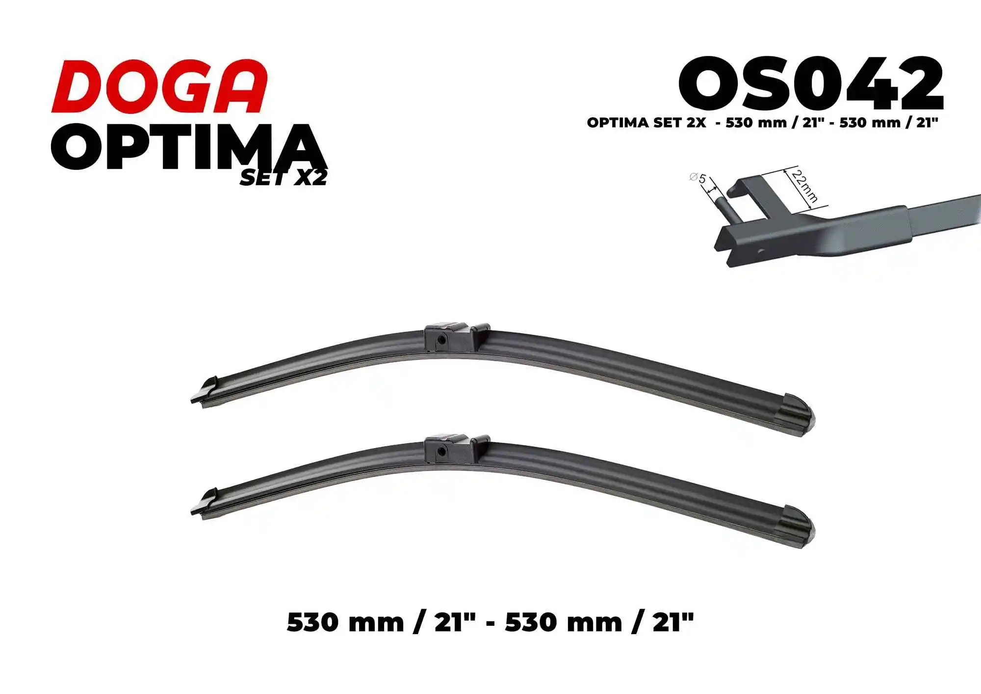 Balai d'essuie-glace DOGA OS042