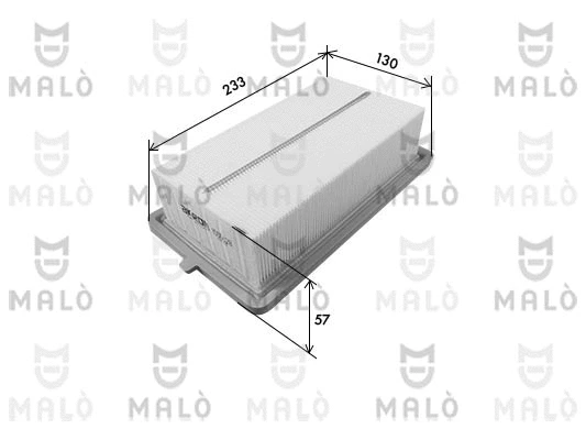 Filtre à air AKRON-MALÒ 1500628