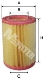 Filtre à air MFILTER A 8025