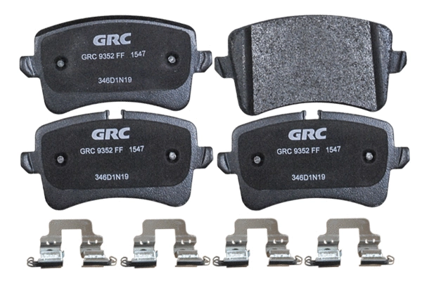 Kit de plaquettes de frein, frein à disque GRC - Ultra Brakes GMD1547