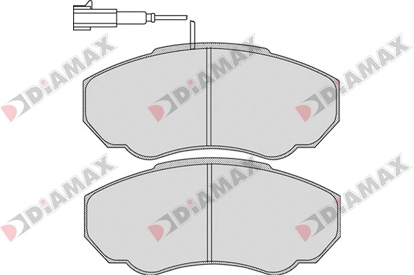 Kit de plaquettes de frein, frein à disque DIAMAX N09032