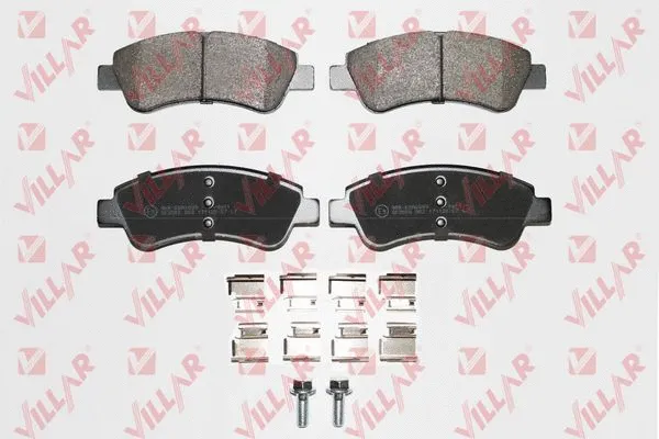Kit de plaquettes de frein, frein à disque VILLAR 626.0802K