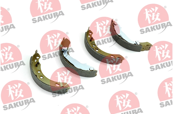 Jeu de mâchoires de frein SAKURA 602-10-4037