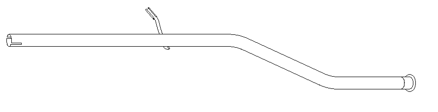 Tuyau d'échappement Vellerand 10765