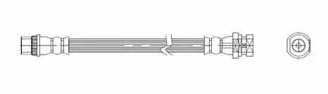 Flexible de frein Technika 49238
