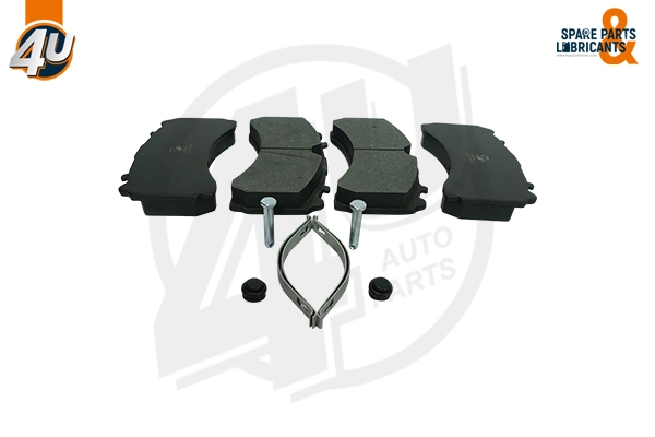 Kit de plaquettes de frein, frein à disque 4U Autoparts 22910ME