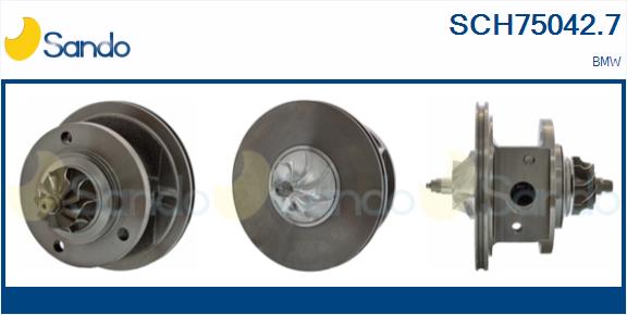 Groupe carter, turbocompresseur SANDO SCH75042.7