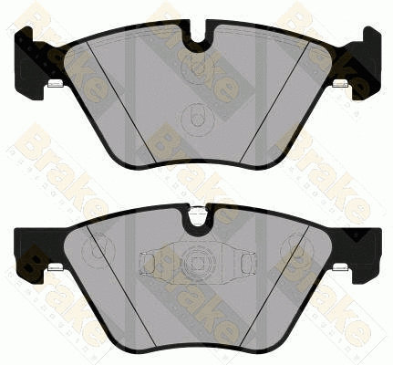 Kit de plaquettes de frein, frein à disque Brake ENGINEERING PA1828
